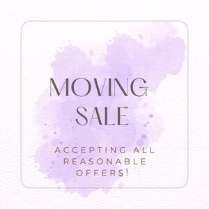 Moving Sale!!! Make an offer 💕